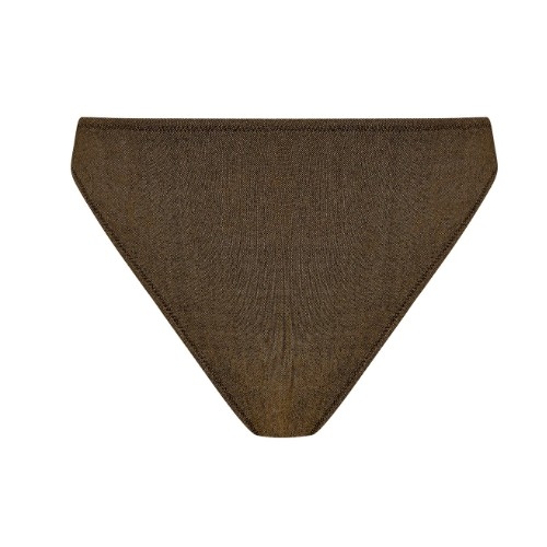 Elomi Swim Sunset Shimmer gold bikini brief