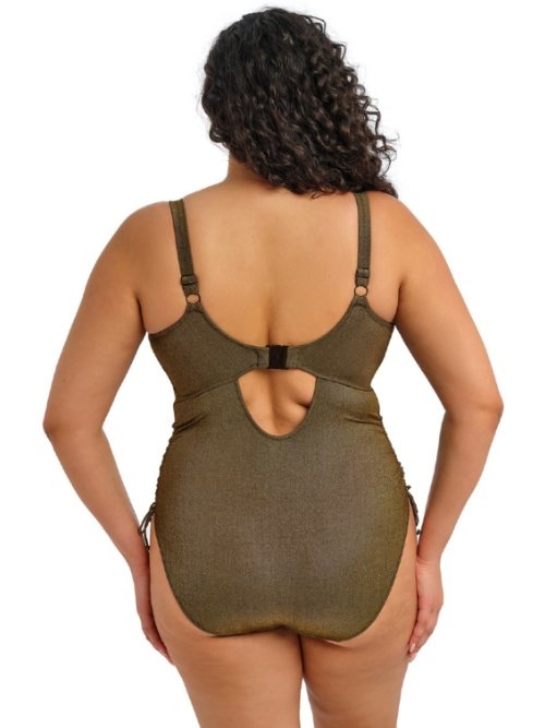 Elomi Swim Sunset Shimmer gold bathingsuit