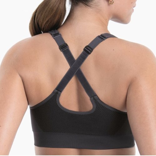 Anita Active Easy Move ZIP black sport bra