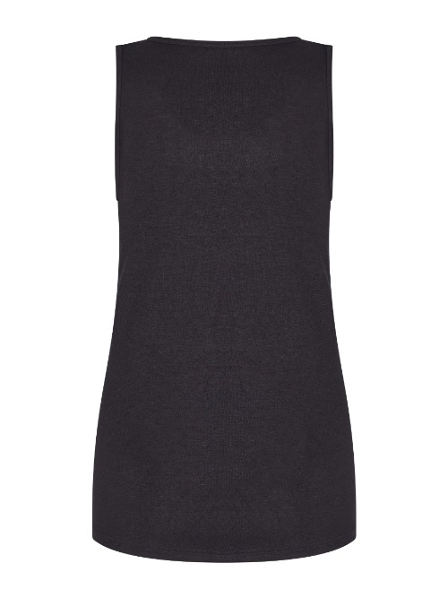 RJ Bodywear Thermo Pro black ladies thermo t-shirt