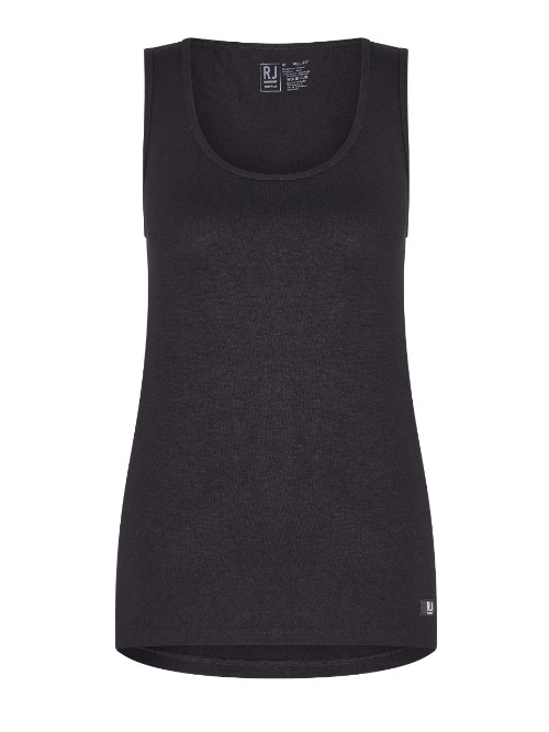 RJ Bodywear Thermo Pro black ladies thermo t-shirt