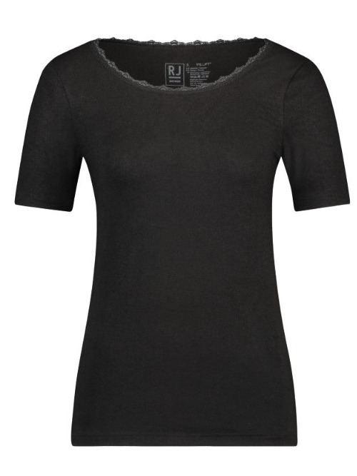 RJ Bodywear Thermo Pro black ladies thermo t-shirt