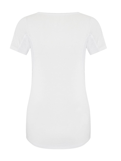 RJ Bodywear Sweatproof white top
