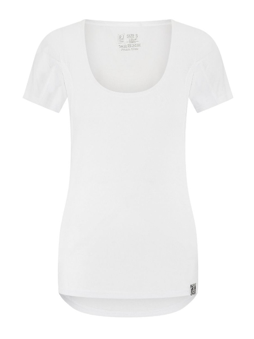 RJ Bodywear Sweatproof white top