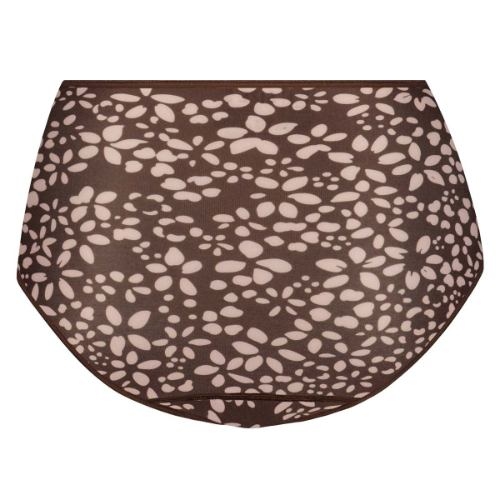 RJ Bodywear Fashion brown high waist brief