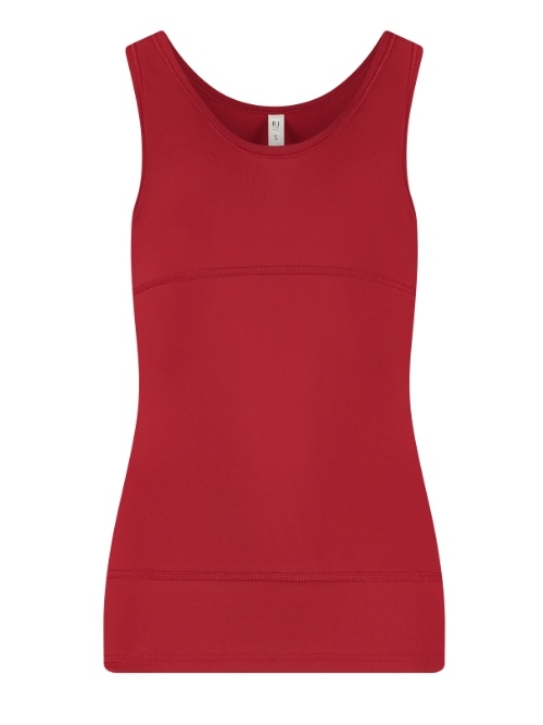 RJ Bodywear Pure Color Shape red singlet