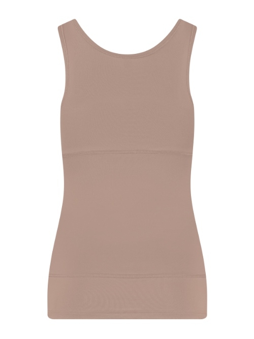 RJ Bodywear Pure Color Shape beige singlet