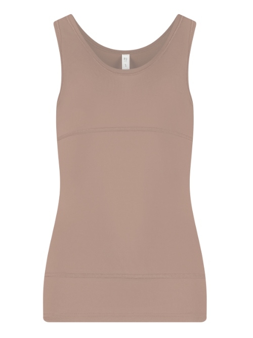 RJ Bodywear Pure Color Shape beige singlet