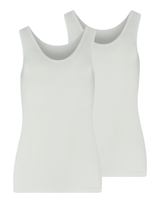 RJ Bodywear Pure Color Extra comfort white singlet