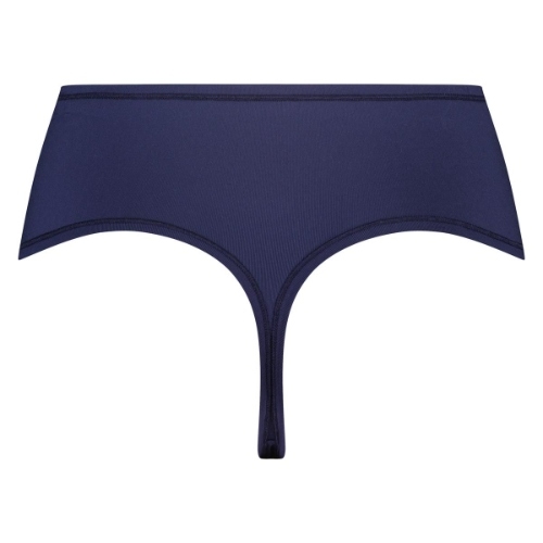 RJ Bodywear Pure Color Extra comfort navy blue thong