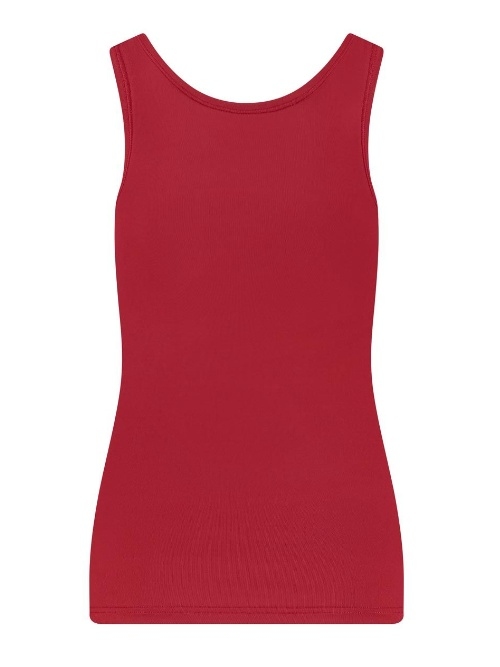 RJ Bodywear Pure Color Extra comfort red singlet
