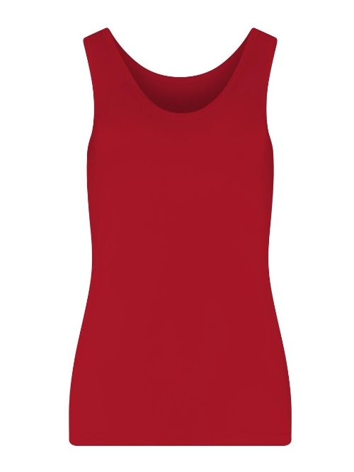 RJ Bodywear Pure Color Extra comfort red singlet