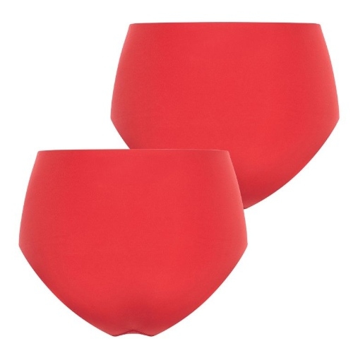RJ Bodywear Invisible red high waist brief