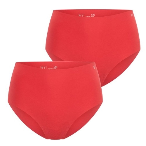 RJ Bodywear Invisible red high waist brief