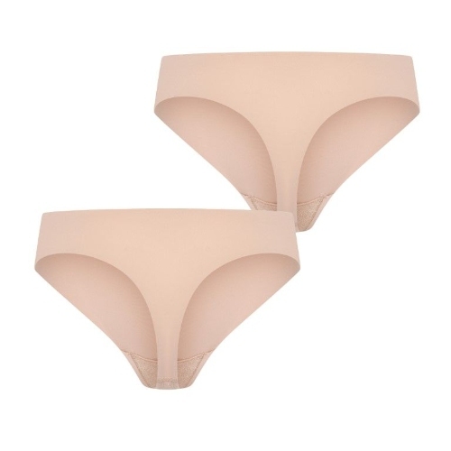 RJ Bodywear Invisible beige thong