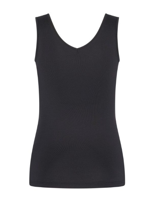 RJ Bodywear Pure Color black singlet