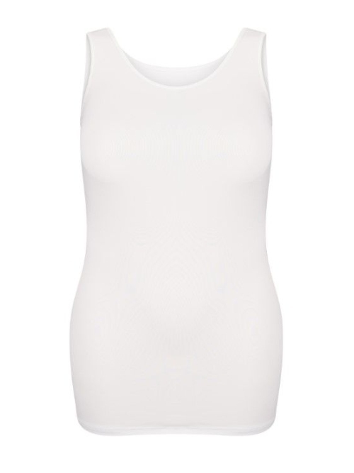 RJ Bodywear Pure Color white singlet