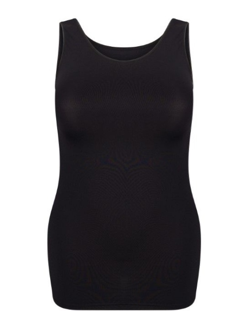 RJ Bodywear Pure Color black singlet