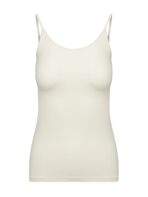RJ Bodywear Pure Color ivory spaghetti top
