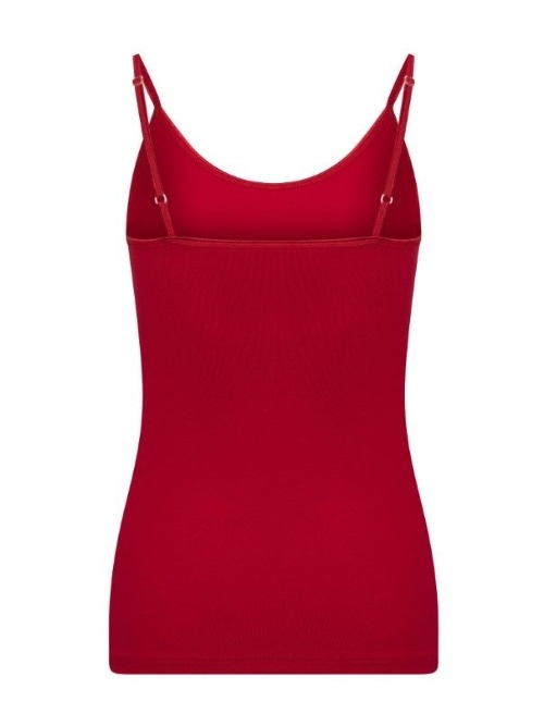 RJ Bodywear Pure Color red spaghetti top
