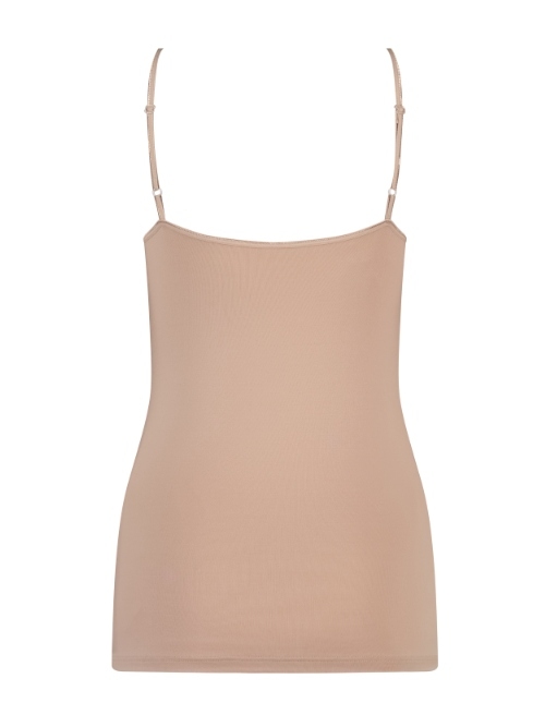 RJ Bodywear Pure Color beige spaghetti top