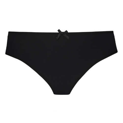 RJ Bodywear Pure Color black thong