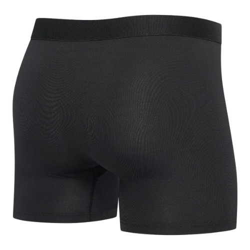 RJ Bodywear Men Alca black cotton boxer short