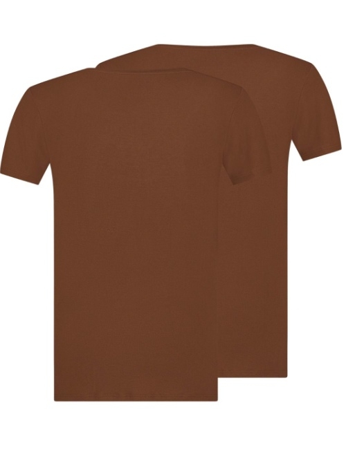 RJ Bodywear Men Good Life brown shirt