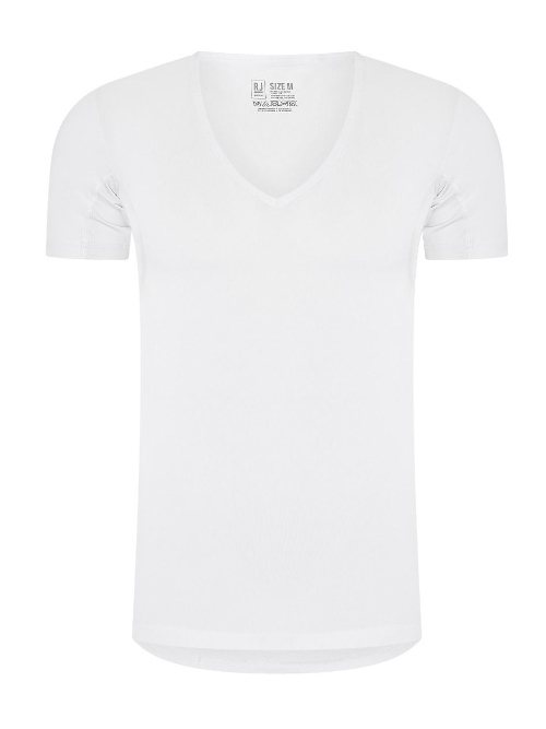 RJ Bodywear Men Sweatproof white shirt