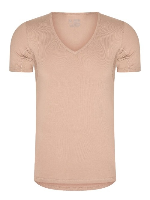 RJ Bodywear Men Sweatproof beige shirt