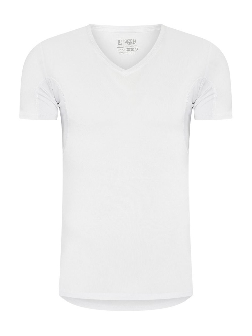RJ Bodywear Men Sweatproof white shirt
