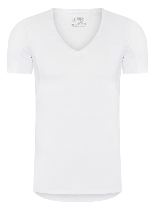RJ Bodywear Men Sweatproof white shirt