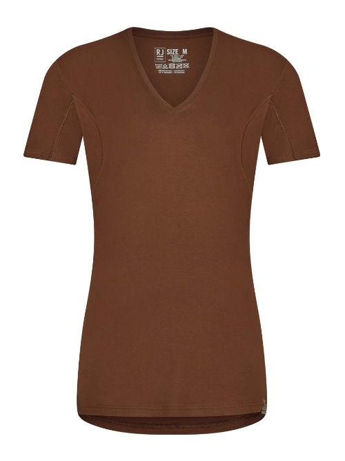 RJ Bodywear Men Sweatproof brown shirt