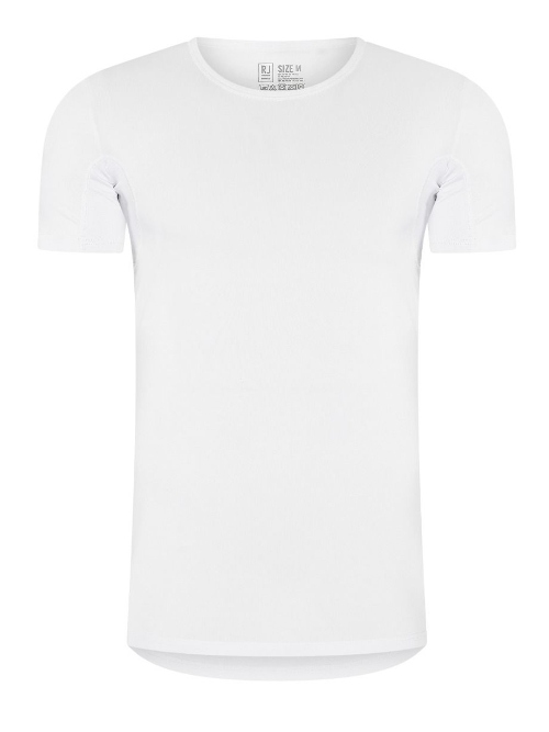 RJ Bodywear Men Sweatproof white shirt