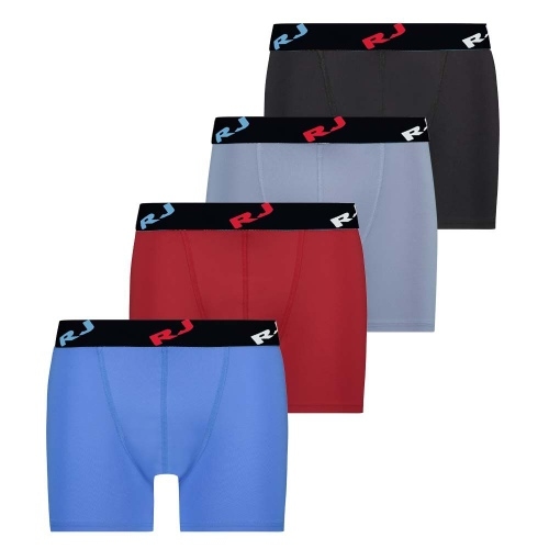 RJ Bodywear Men Pure Color  multicolor sport boxershort