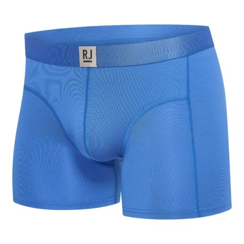 RJ Bodywear Men Pure Color  blue sport boxershort