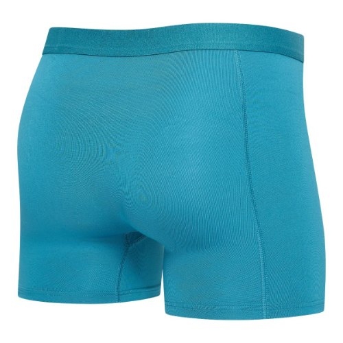 RJ Bodywear Men Pure Color  petrol sport boxershort