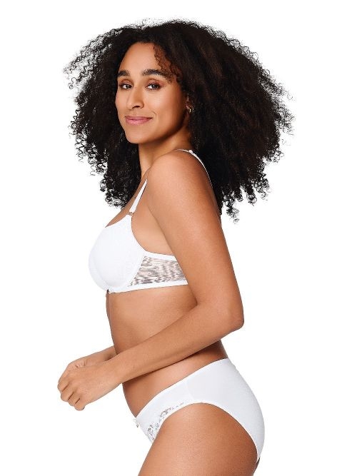 LingaDore Illusion ivory padded bra