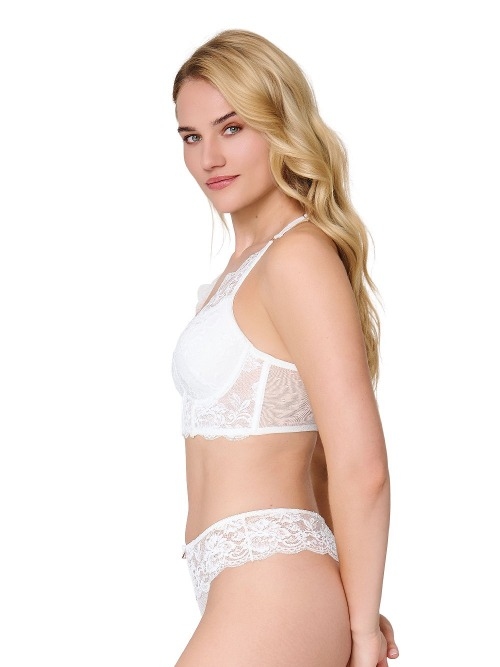 LingaDore Illusion ivory thong