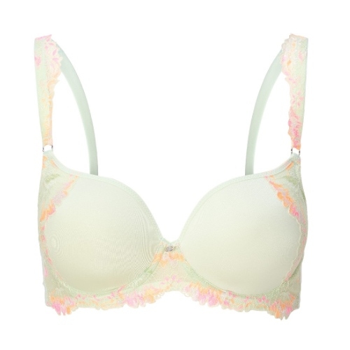LingaDore Summer Flowers green padded bra