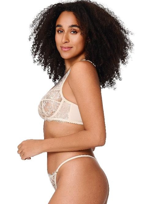 LingaDore Beautiful in Beige beige non-padded bra