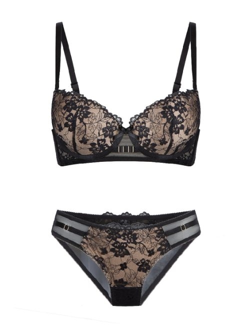 LingaDore Set Me Up black set