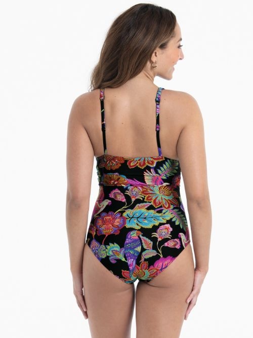 Rosa Faia Swimwear Ophelia black/print bathingsuit