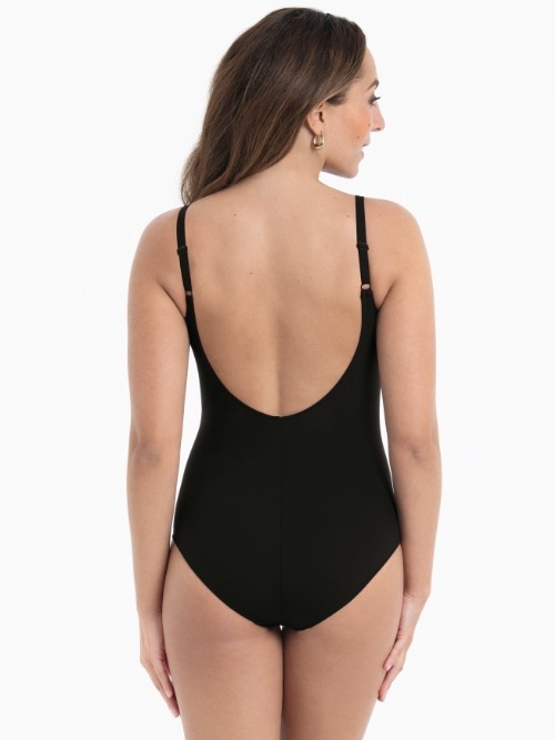 Rosa Faia Swimwear Mabela black/print bathingsuit