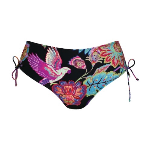 Rosa Faia Swimwear Anny black/print bikini brief