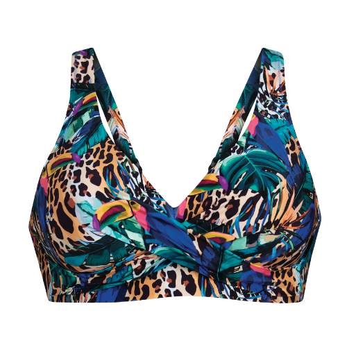 Rosa Faia Swimwear Fiona multicolor padded bikini bra