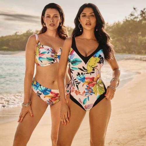 Anita Swimwear Tisa white/print bathingsuit