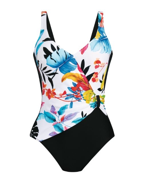Anita Swimwear Elea white/print bathingsuit