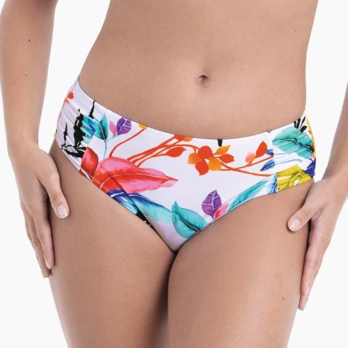 Anita Swimwear Lula white/print bikini brief