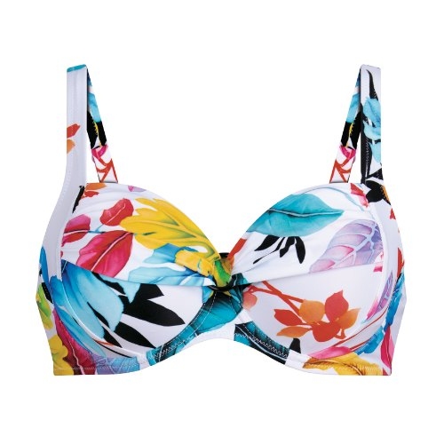 Anita Swimwear  white/print padded bikini bra